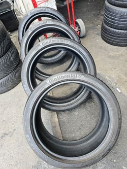 I Am Selling This Set Of Tires CONTINENTAL CONTISPORTCONTACT 5 SSR MOE 255/35/19" 80%