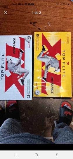 New top flite xL distance golf balls Trae 15 LA caja