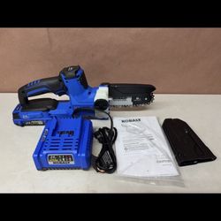 Kobalt 24-volt 6-in Battery Chainsaw 2.0ah Battery & Charger Included