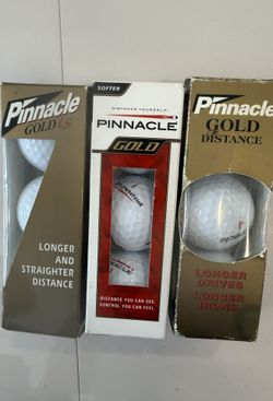 9 BRAND NEW PINNACLE GOLF BALLS