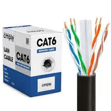 CAT 6 CABLE (1,000FT) - WHITE