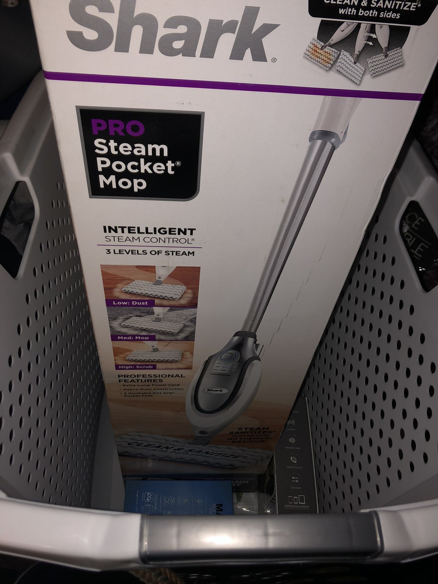 SHARK Pro Steam Pocket mop