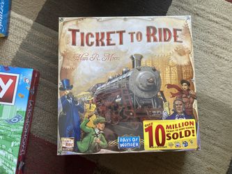NEW Ticket To Ride Game