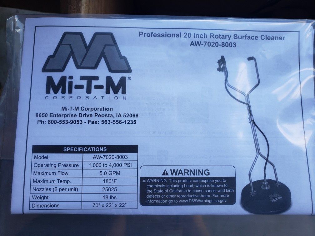 Pressure Cleaning Mi-t-m