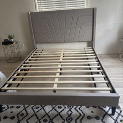 Platform Queen Size Bed Frame 