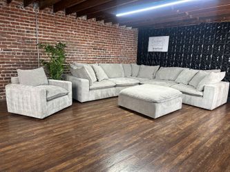 Delivery Available Sereen sectionals and chair set retails 2700