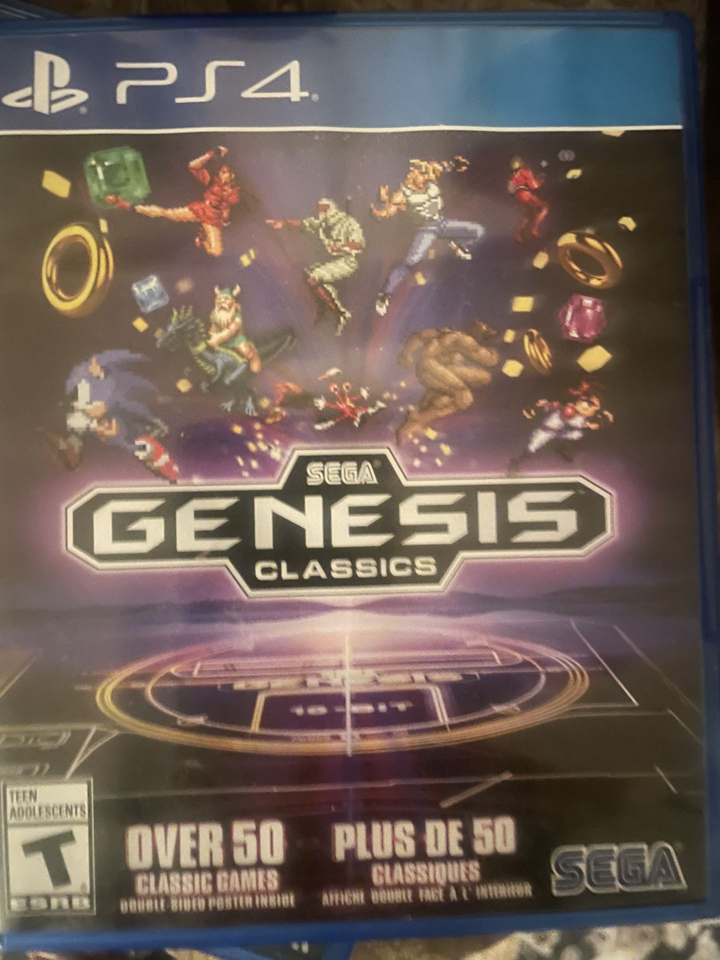 PS4 Sega Genesis Classics – 50+ Games! Like New 