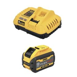 DEWALT
20V/60V MAX FLEXVOLT Lithium-Ion 9.0Ah Battery and Charger Starter Kit STORE PRICE $329