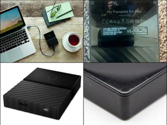 WD Western Digital My Passport for Mac and Windows OS 2TB Portable External Hard Drive