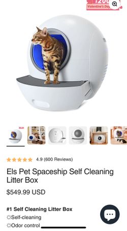 Els Pet Automatic Litter Box 