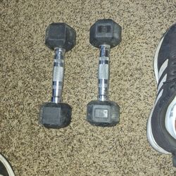 2 5lb Dumbbells 