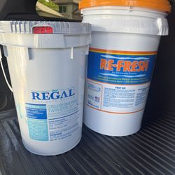 Pool Shock And Tablet Sealed 