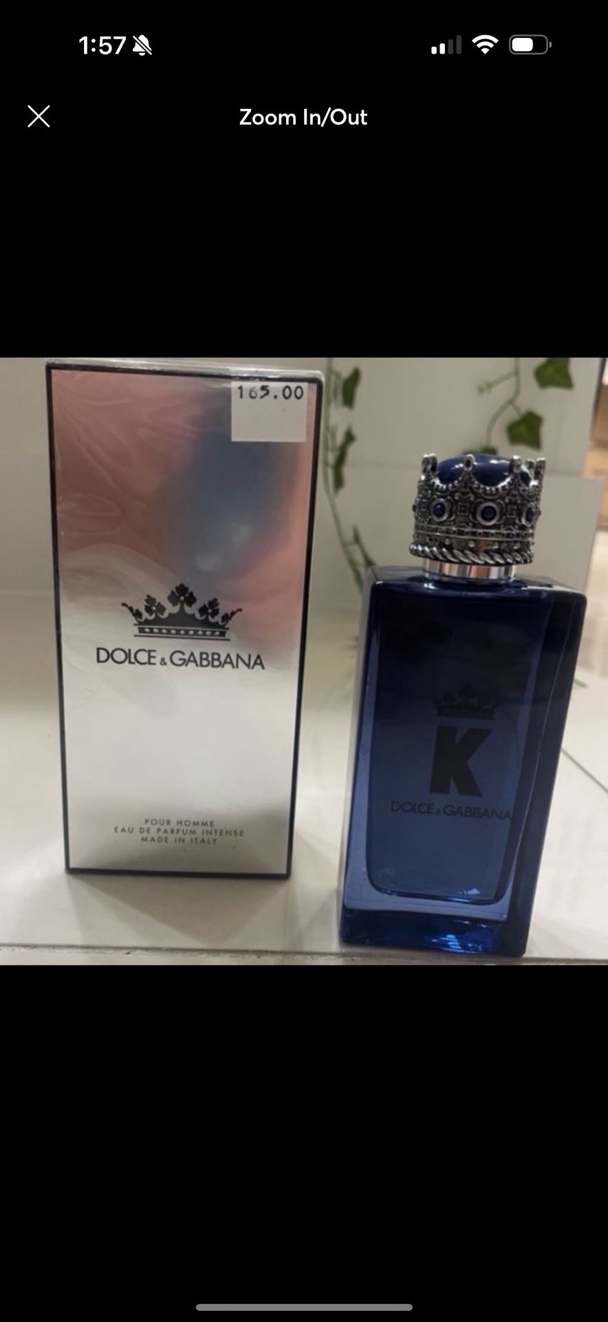 DOLCE GABBANA KING EDP INTENSE BRAND NEW SEALED IN BOX PERFECT FOR GIFTING