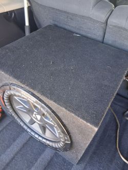 12" Kicker Works Good no rips or holes