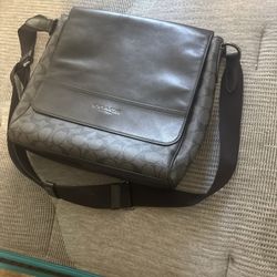 Black Messenger Bag Coach