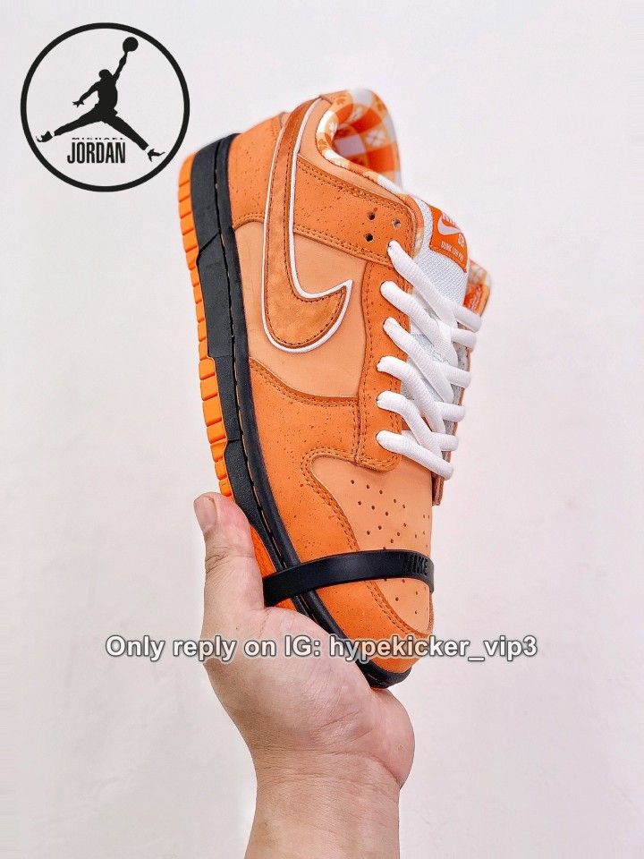 Nike SB Dunk Low Orange Concepts Lobster With Box