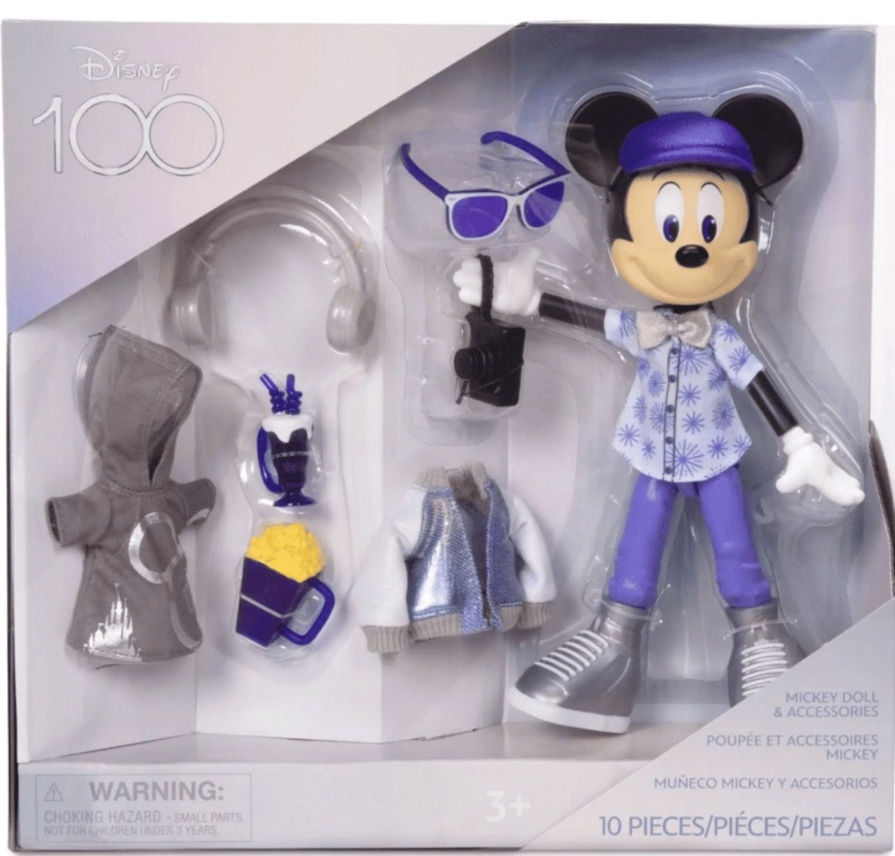 Disney’s 100 Years of Wonder Mickey Doll and Accessories Set