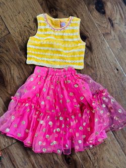 Girls traditional Indian dress