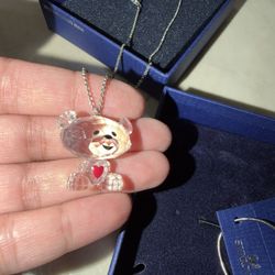 Swarovski Bo Bear So sweet Necklace 