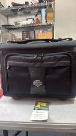 Harley-Davidson Tour-Pak rolling luggage bag