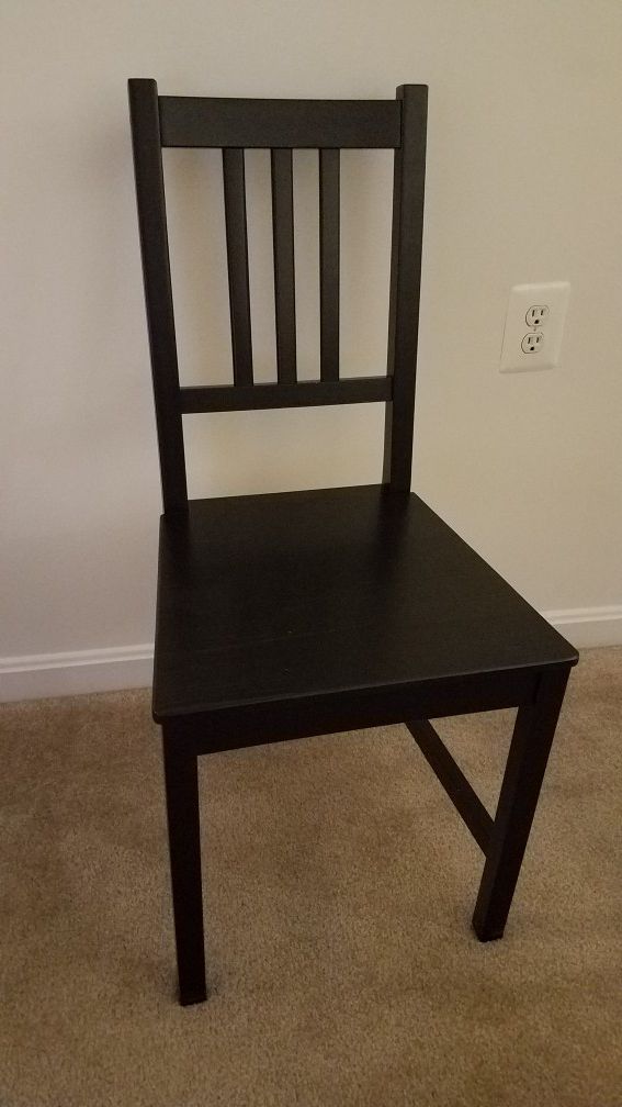4 Wood Kitchen Chairs Ikea