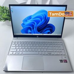 HP Pavilion 15z-eh100 Laptop, 15.6 FHD, Ryzen 5 5500U, 16GB, 1TB SSD *Pls READ*