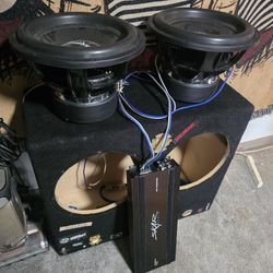 Skar Car Audio System 2 15 Inch Subs