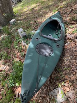 Perception 12’ Kayak – Rear Storage Hatch – Ready for the Water