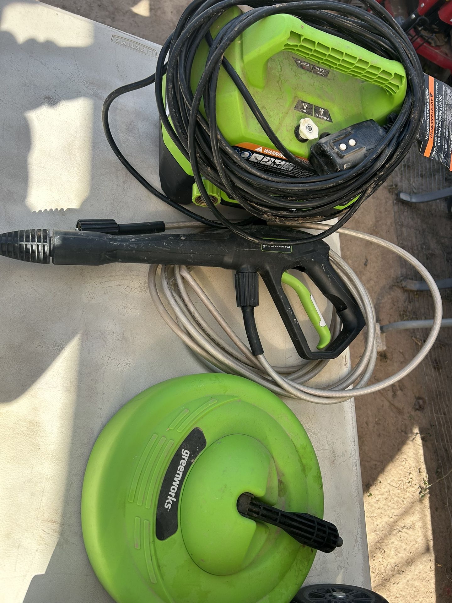 greenworks 1900 washer