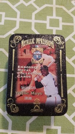 Willie Mays Metallic Impressions