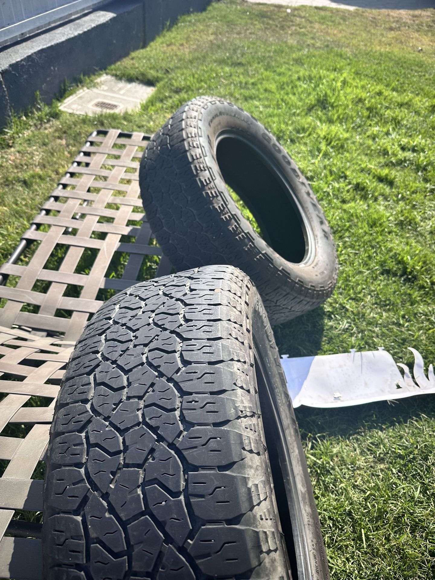 4 Used 60/R20 Goodyear Tires 