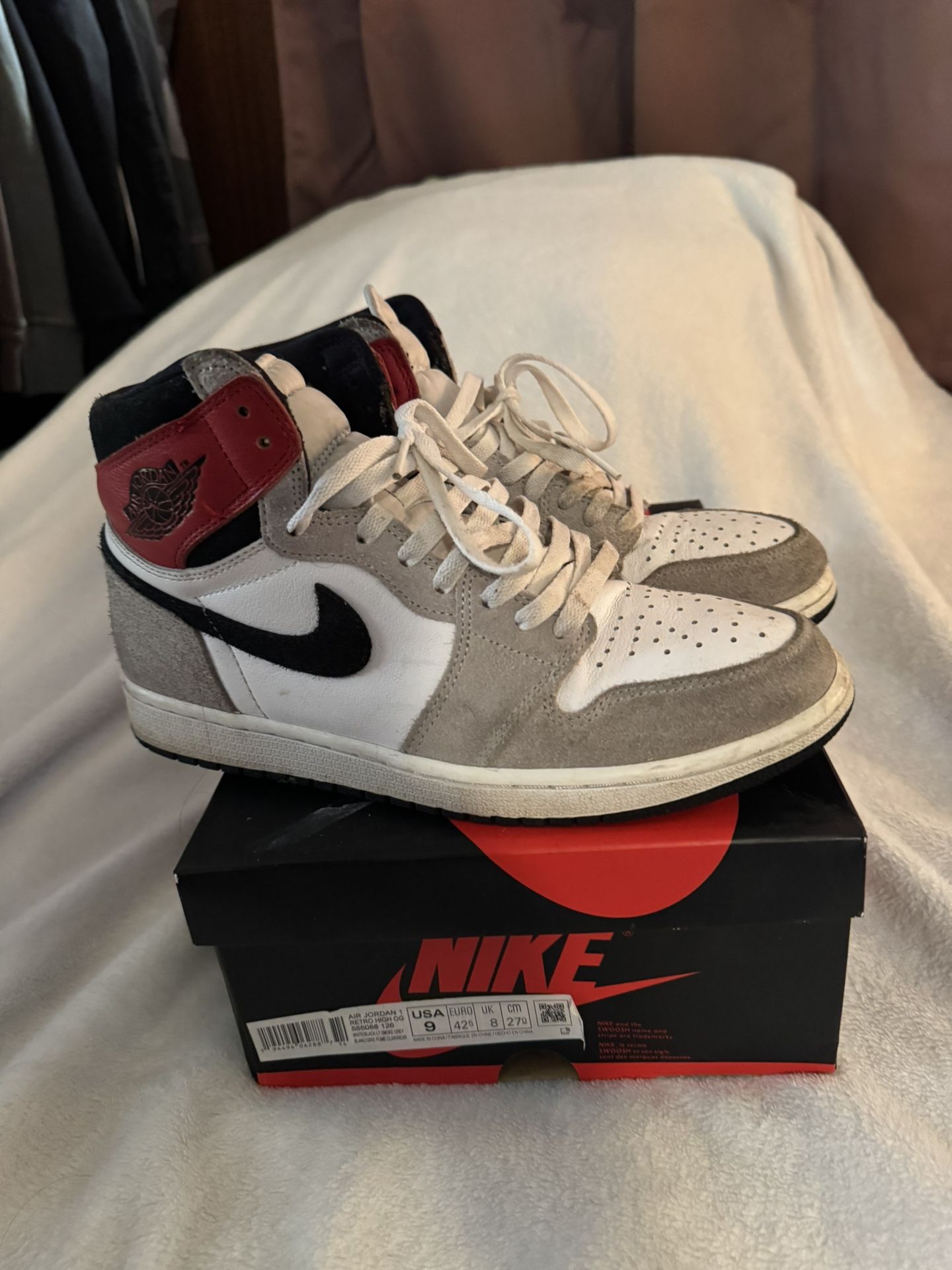 Jordan 1s Smoke Grays