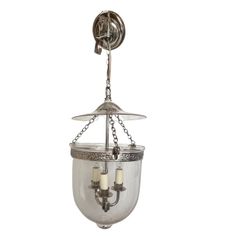 Transitional Clear Glass Hundi Style Pendant-Small