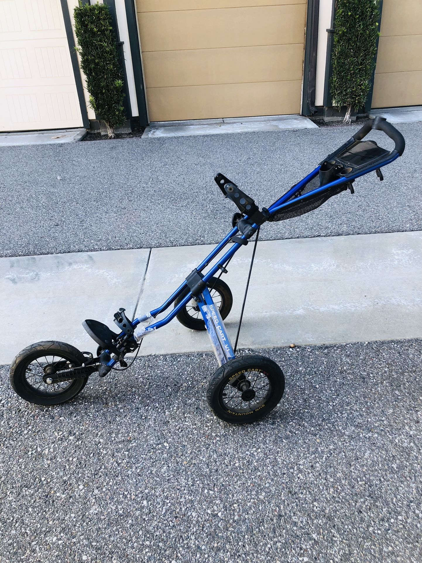 Sun Mountain Speed Cart V1 Push Pull Cart 3 Wheels