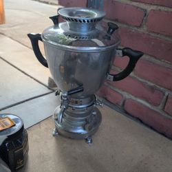 Vintage Oil Burning Coffee Pot 