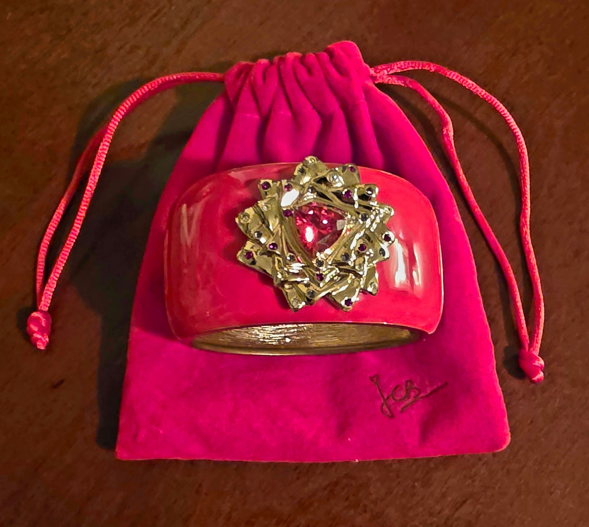 JCB Hinge Bracelet from the Boisset Collection