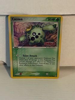 Pokemon Cacnea Holo 46/108