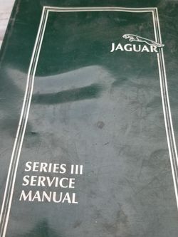 JAGUAR SERIES lll Service Manual