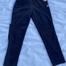 Men’s Reebok Sweatpants Sweat Gym Pants Slim Tapered Size M Medium 32 34