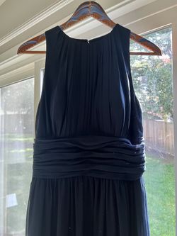 Bill Levkoff | Bridesmaid Dress Navy Blue Size 6