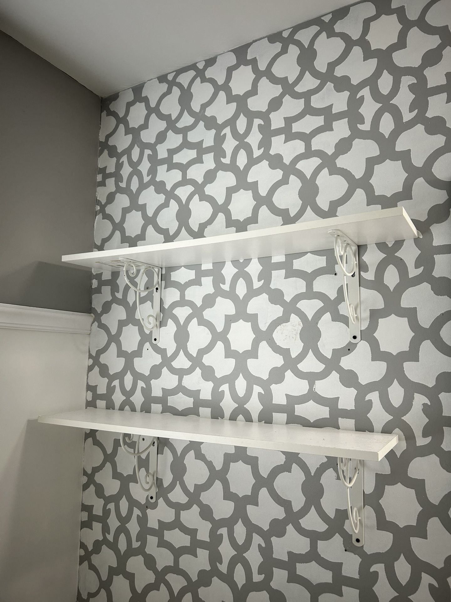 White Shelves
