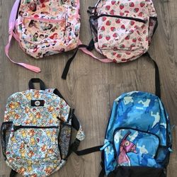 Backpacks used