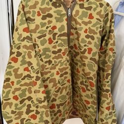 Human Made Duck Camo Pullover Reversable