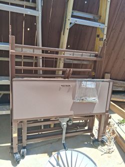 Twin medical bed frame non electric