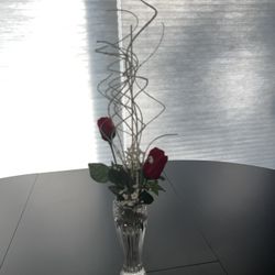 Crystal Flower Vase