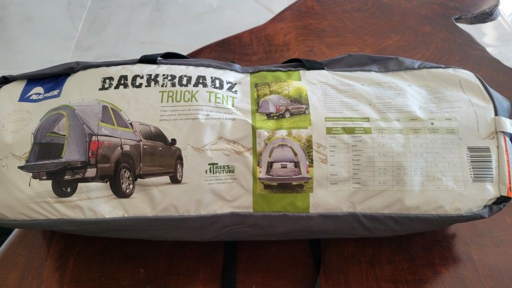 NapierTruck Tent with Airbedz Truck Bed Air Mattress