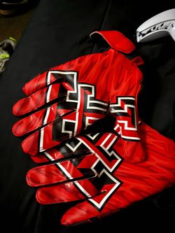 Texas tech college football gloves size L