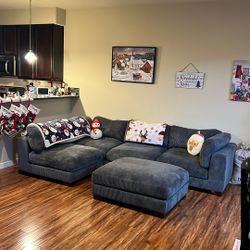 6-Piece Modular Sectional Couch