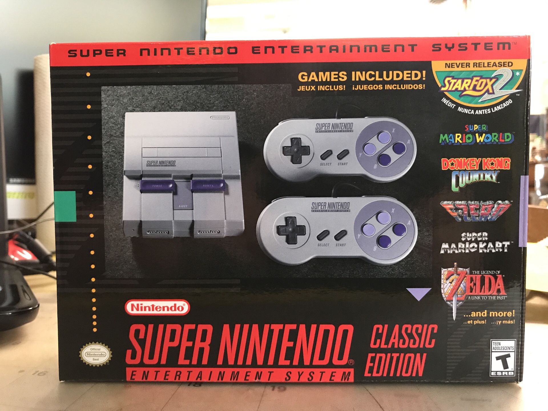 Super Nintendo classic edition new in box