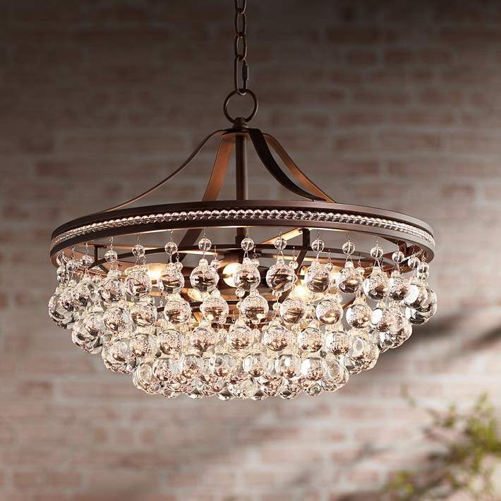 One Year Old Chrystal Chandelier